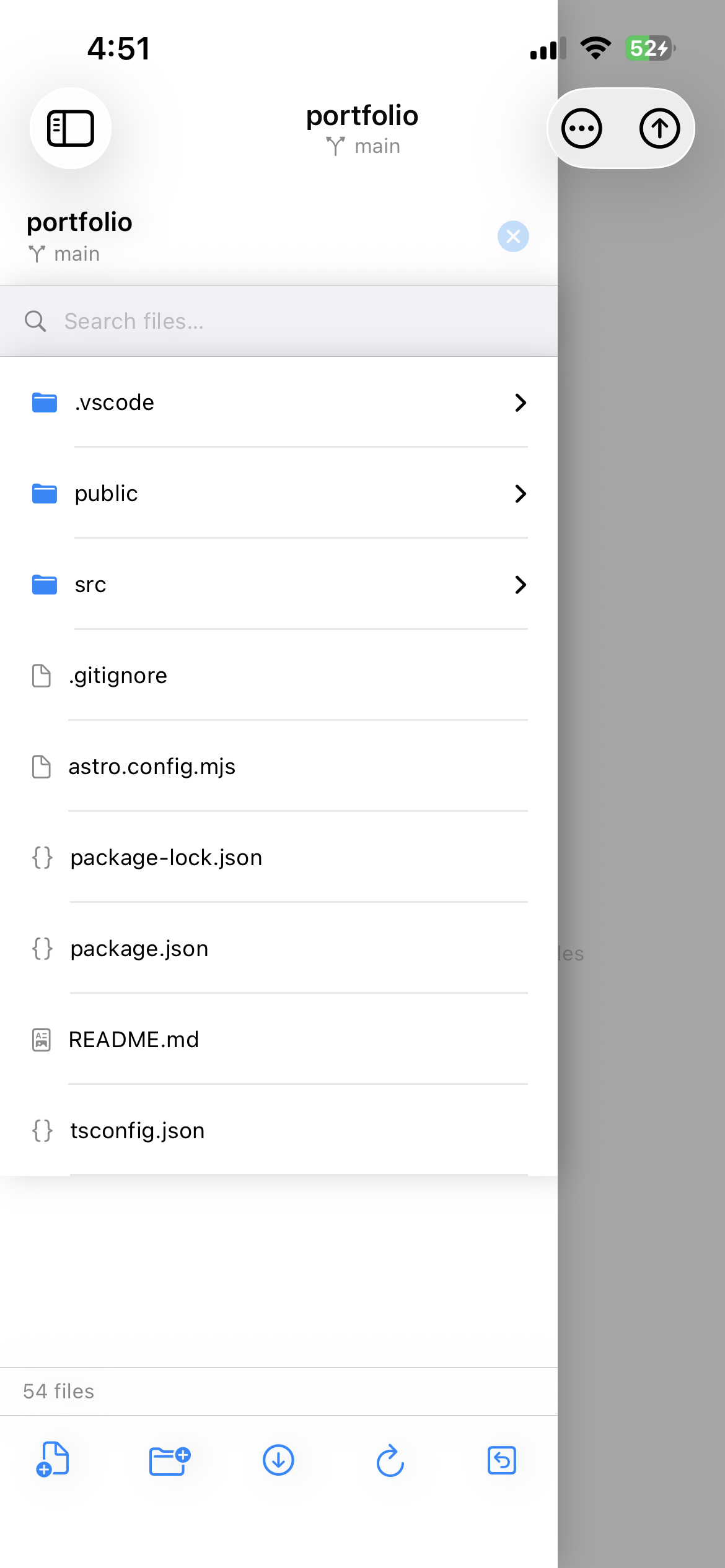 Accessing a cloned repository